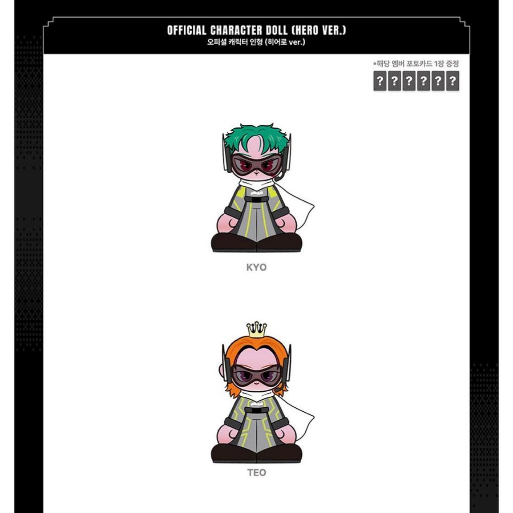 P1Harmony P1KIDS POP-UP [Hello, World] MD 01. OFFICIAL CHARACTER DOLL (HERO Ver.)