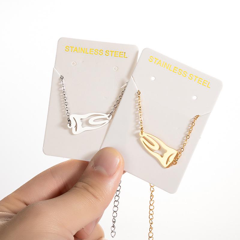 European-American Fashion Tooth Pendant Bracelet with Unique Design