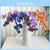 Phalaenopsis 3d French Artificial Flowers For Wedding Decor Home Hotel Display
