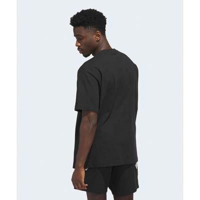 adidas Basketball SS25 Lockere Passform Rundhalsausschnitt Vielseitiges Sport-Kurzarm-T-Shirt Unisex T-Shirt JX5575