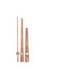 Silent DIY Cross-Border Long Shaft Clock Movement with Walnut Wood Hands - 4 Styles Available