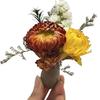 Dried Flower Refrigerator Magnet Handmade Natural Plants Decorative Fridge Magnet Home Office Whiteboard Locker Decor Housewarming Gift