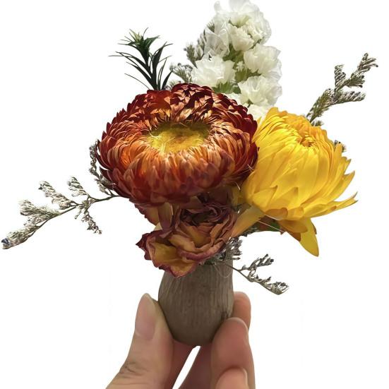 Dried Flower Refrigerator Magnet Handmade Natural Plants Decorative Fridge Magnet Home Office Whiteboard Locker Decor Housewarming Gift