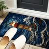 Lighthouse In Stormy Sea Office Rug Chair Mat, Entryway Carpet, Suitable for Front Door, Bedroom, Living Room, Desk, Holiday Gift