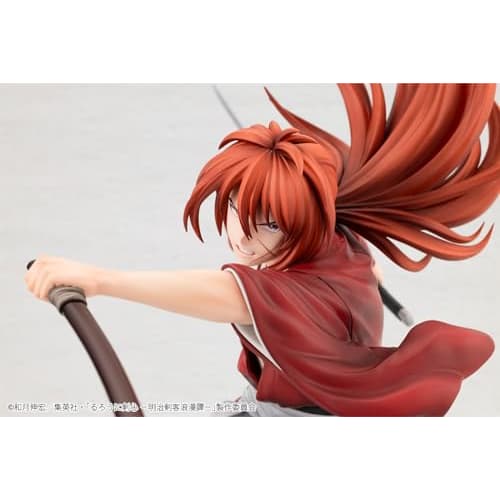 Kotobukiya (KOTOBUKIYA) TV Anime "Rurouni Kenshin: Meiji Swordsman Romantic Story" ARTFX J Himura Kenshin 1/8 Scale PVC Pre-painted Finished Figure