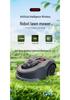 AI-Powered Wireless Robotic Lawnmower: No-Boundary, Mini Wheeled Mulching Mower