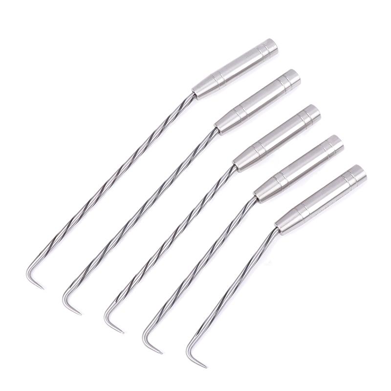 Construction Hook Thread Rebar Tie Wire Twister With Hook Stainless Steel Flexible Rotation Hand Binding Steel Bars Hand Tool