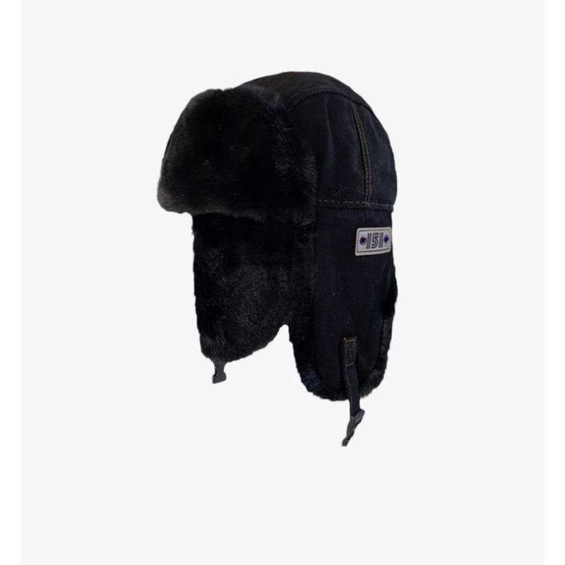 Lei Feng Hat Men and Women Winter Plush Thickened Ear Protection Hat Northeast Cycling Cold Hat Outdoor Ski Cotton Hat Trend