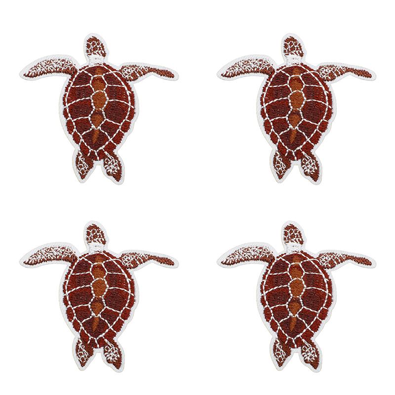 10pcs Luxury Cruise Ship Embroidery Patch Sea Trip Blue Whale Iron On Patches For Clothes Jackets Backpack Sew Stickers Badge 