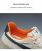 2025 Spring Men's Fashionable Retro Platform Sneakers - Breathable, Comfortable, Versatile, Trendy, Plus Sizes Available