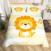 New Cute Farm Animals Duvet Cover King Size Cartoon Sheep Quilt Cover for Kids Boys Girls Teens Cute Animal Bed Set 3 Piece Set