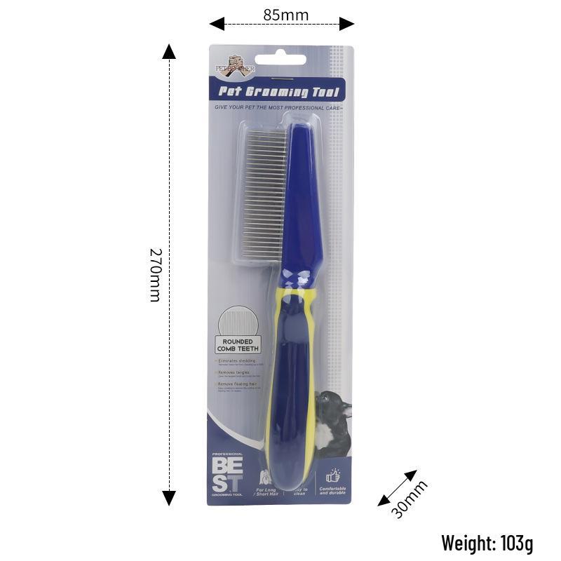 

Расческа для удаления шерсти и колтунов у собак и кошек 94304-94305