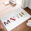 Moyie Lake Anti-slip Doormat Floor Mat Water oil proof Carpet Rug for Kitchen Entrance Home Bedroom Footpad Mats