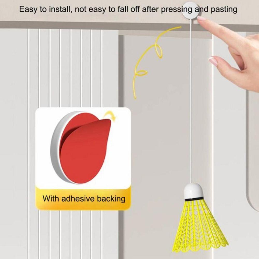 1 Set Rebound Traininer Badminton Spin Self Training Shuttlecock Self Training Badminton  Indoor