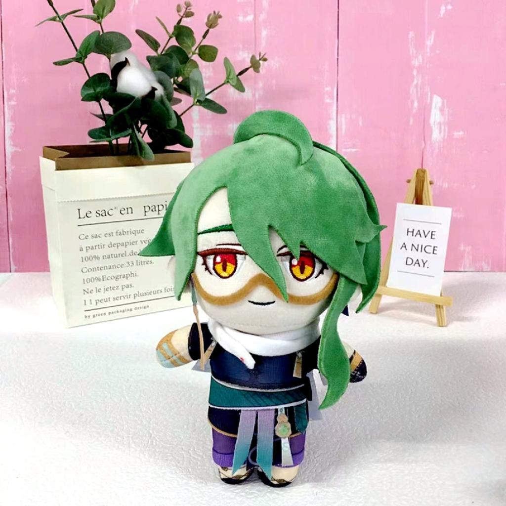 Genshin Impact Plush Dolls Wriothesley Furina Lyney Kaveh Neuvillette Kinich Citlali Kazuha Albedo Tighnari Anime Stuffed Toys