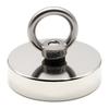 Ímã de Pesca de Neodímio D16-D120MM N52 Heavy Duty Ímã de Terra Rara com Furo Escareado Olhal Salvamento Magnético