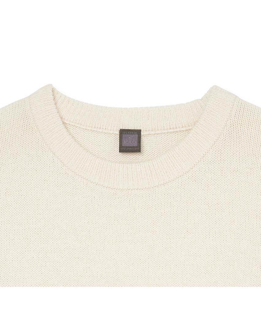 IOLO Women'S Puff Sleeve Round_Ivory