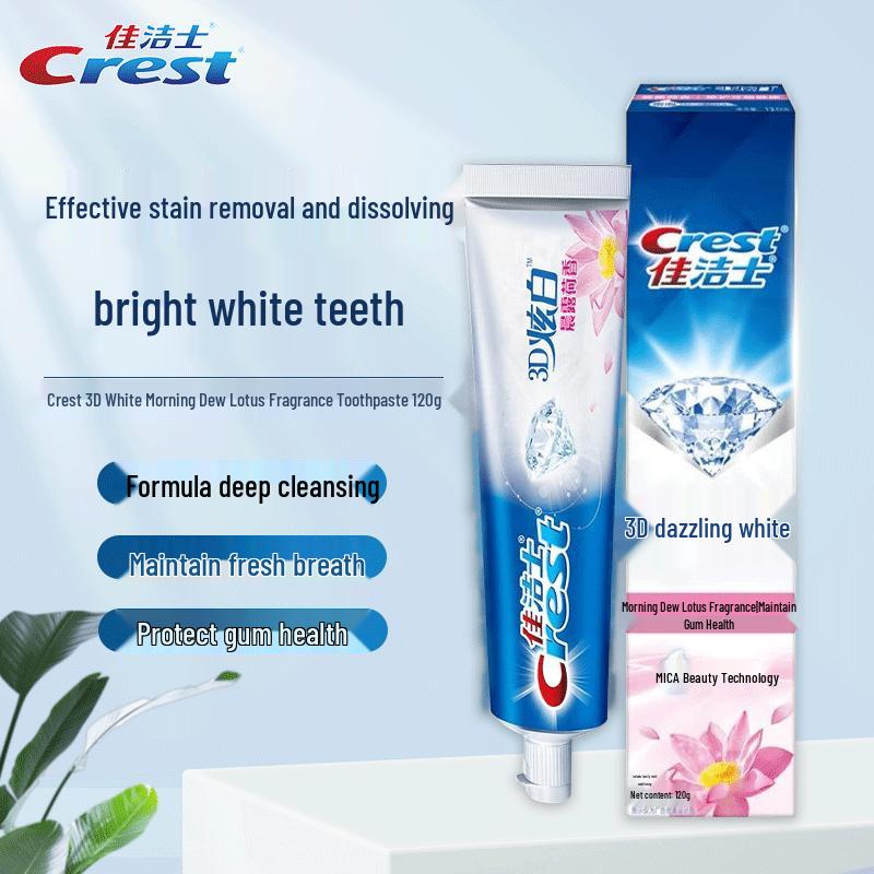 

Crest Sparkling White Morning Dew Lotus Toothpaste