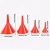 4PCs Plastic Anti-splash Motorcycle Car Oil Funnels Oil Change Refueling Tool Oil Funnels Filling Tool Auto Accessories