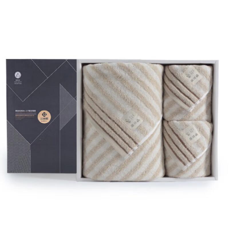 Jieliya Antibacterial Cotton Bath Towel Set