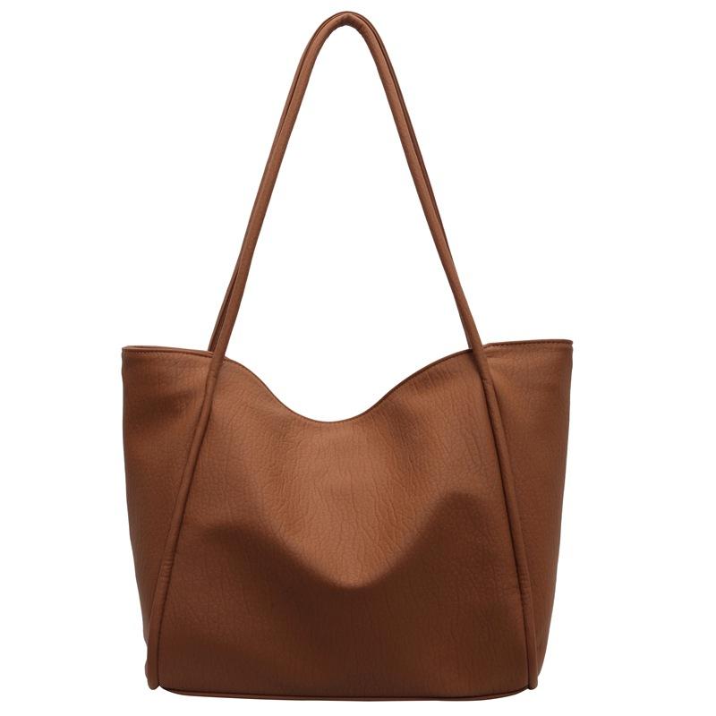 Leisure Commuting Large-capacity Bag Women's New Autumn and Winter Fashion Shoulder Bag Simple Casual Tote Bag