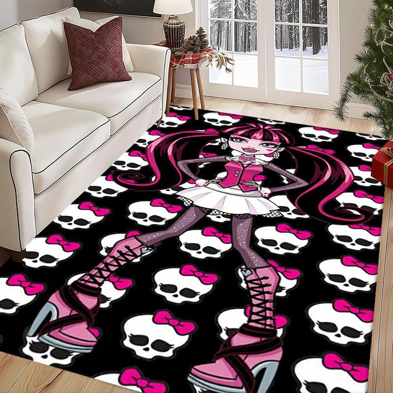 Monster High: Vampire Love Carpet Home Decor Floor Mats Doormat Art Dormitory Decoration