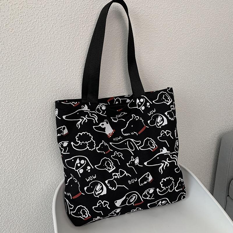 Canvas Bag Women Outing Travel Large Capacity Handbag Bags