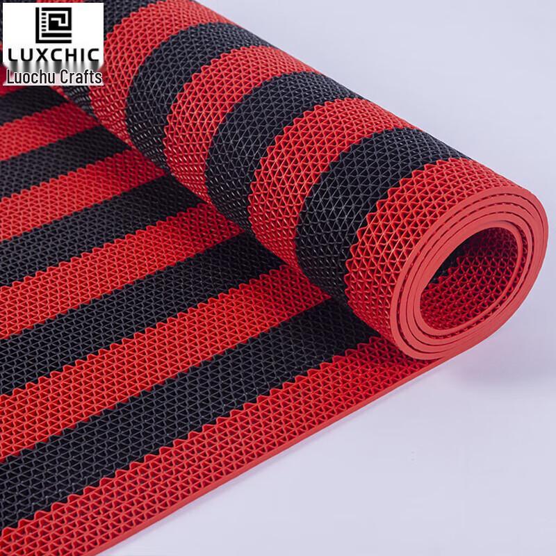 Luxchic S-Type Hollow PVC Anti-Slip Floor Mat