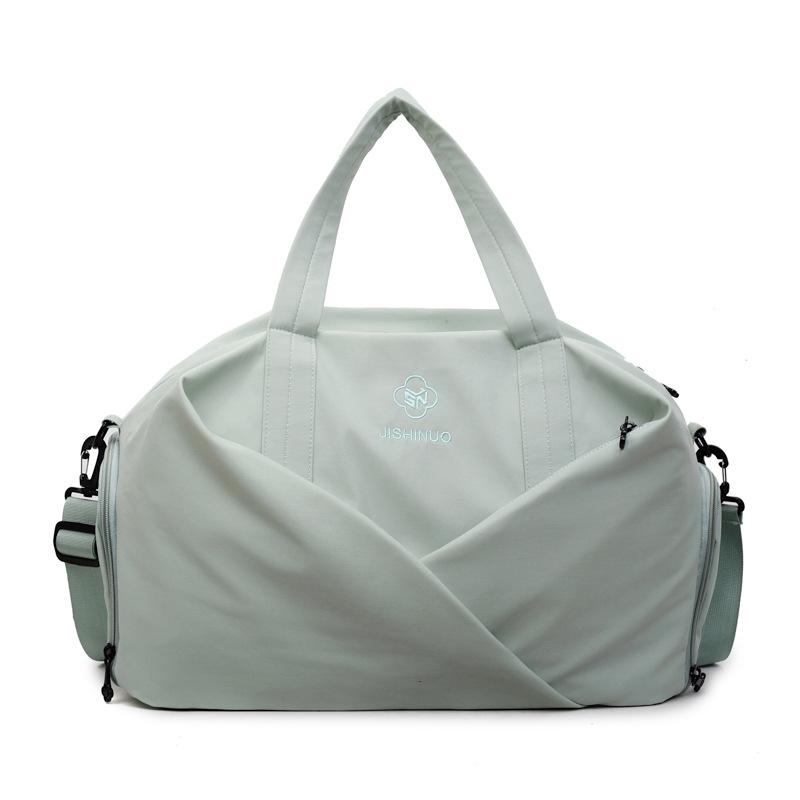 

Sports swimming Fitness bag Women s wet and dry separation Swimming bag Short trip bag Lightweight storage Large capacity duffel bag зелений