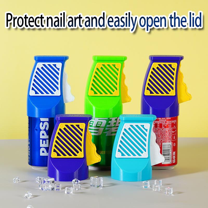 3D printed can opener, bottle opener for drinks, beer, cola, portable lid opener