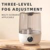 4L Large Capacity Smart Humidifier with Aromatherapy, High Mist Output for Indoor Air, Compact Mini Desktop Design