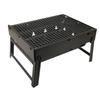 Faltbarer Grill Hochtemperaturbeständig Outdoor BBQ Holzkohleofen für Camping Kleine Größe