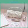 Style Canvas Pencil Case With Large Capacity For Students And Girls