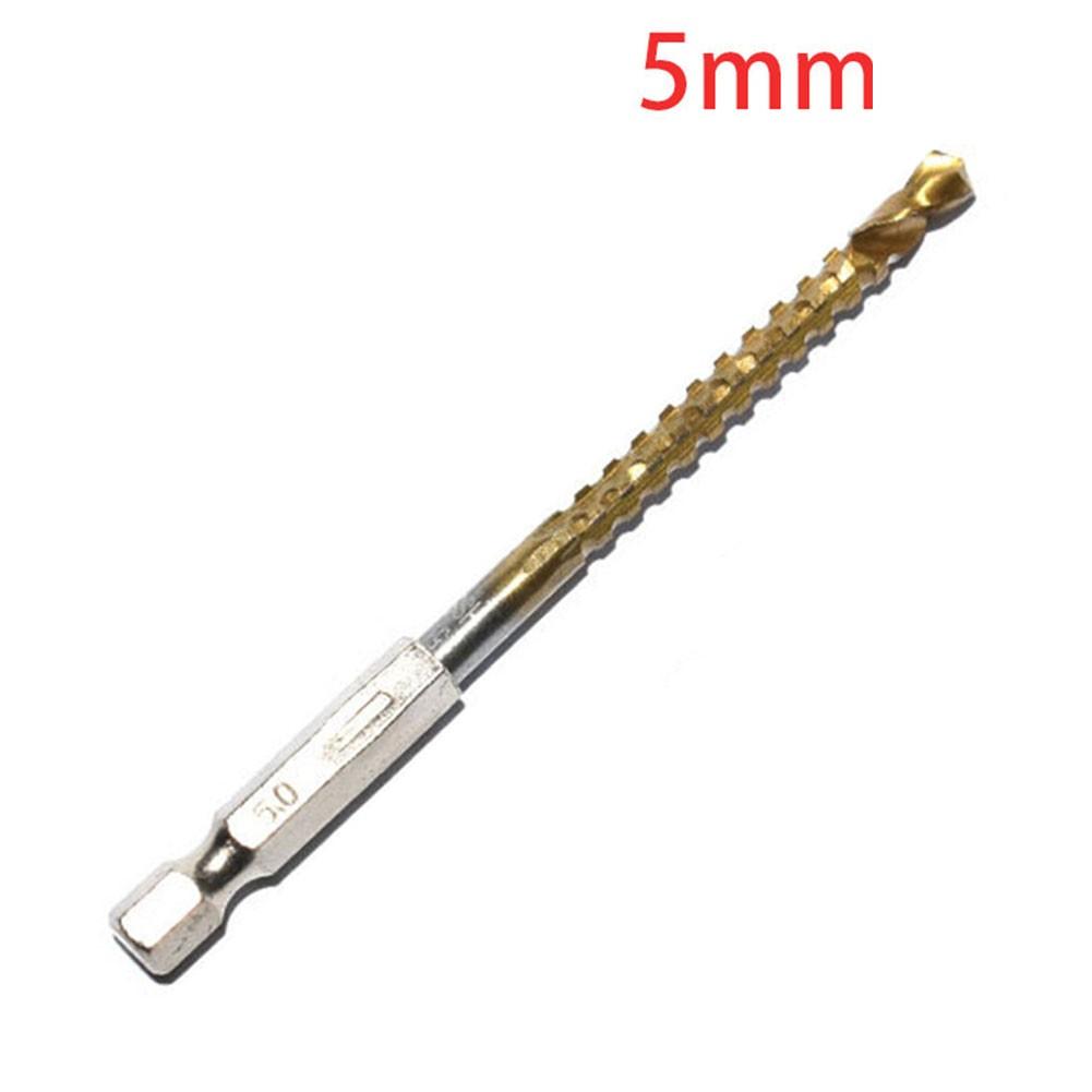 Drill Bit Multifunction Punch Tools Titanium Plating