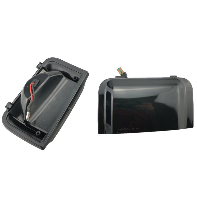 2PCS Side Wing Rearview Mirror Dynamic Blinker Flowing Indicator For PEUGEOT BOXER FIAT DUCATO 2006-2019 LED Turn Signal Light