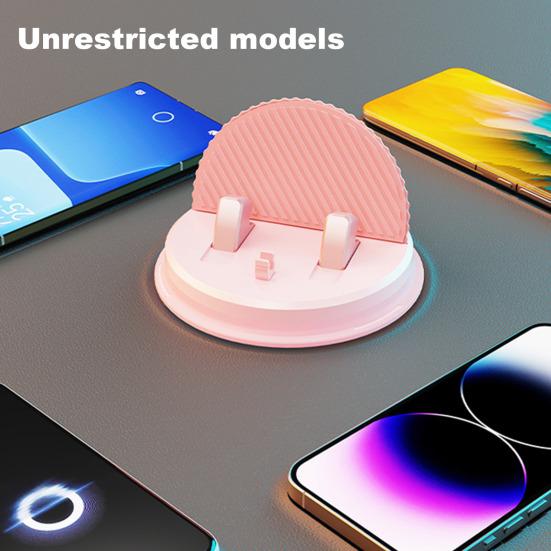 Car Dashboard Phone Holder 360 Degrees Rotating Phone Stand Hands-free Universal Mobile Phone Mount for Smartphone
