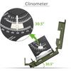 Mulitifunctional High Precision Outdoor Survival Military Compass Camping Waterproof Metal Featuring Fluorescent Geological Compass