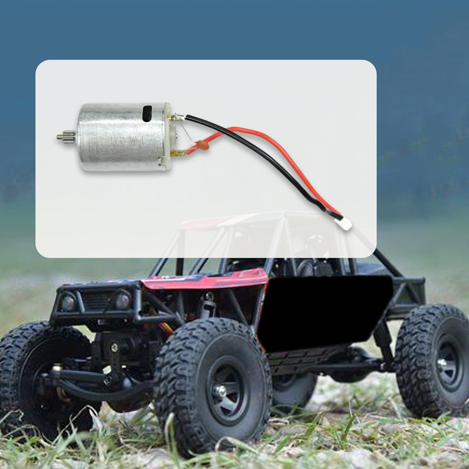 

Performance RC Car Motor with Cable, 1/18 Accessories Cable Length 7.5 cm_Motor
