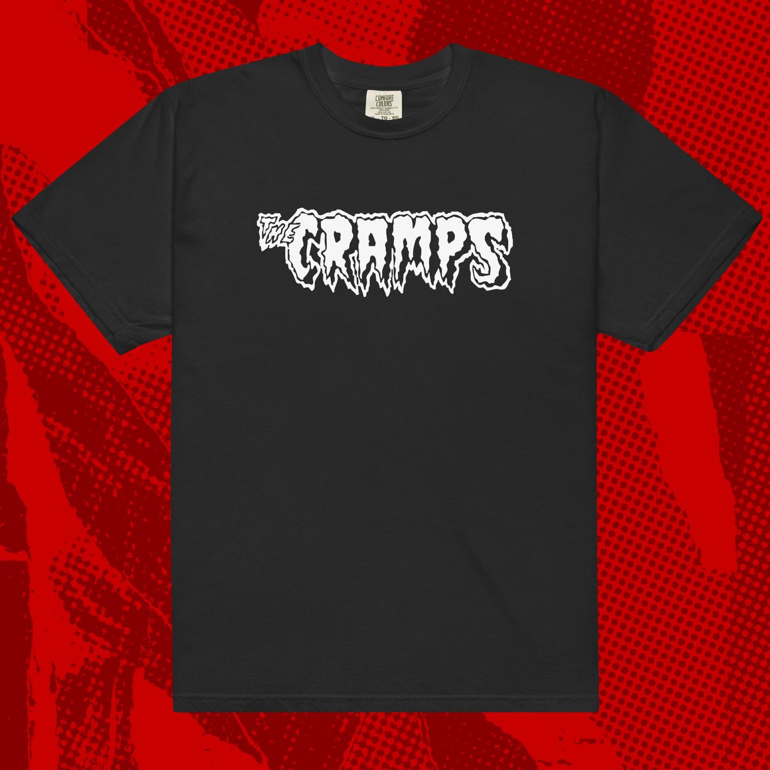 The Cramps Logo Shirt | Punk Rock Garage Damned Gun Club Misfits M