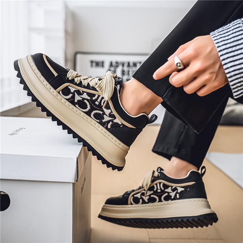 Pánské boty, značkové, nové, trendy, módní, všestranné, nízké, pro volný čas, sportovní, vysoce kvalitní, na palubovce