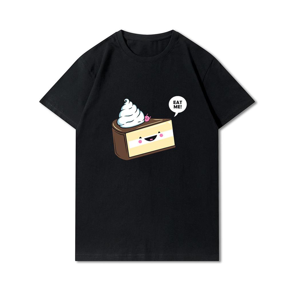 Anime 100 Muster Sommer-T-Shirts für Frauen Panda Tier bedruckt lässige Kurzarm-Oberteile 100 % Baumwolle Übergröße O-Ausschnitt T-Shirts