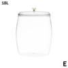 Multifunctional Storage Jar With Lid Plastic Transparent Storage Box Sealed Cereals Jar Flour Rice Nuts Beans Dry Food Container