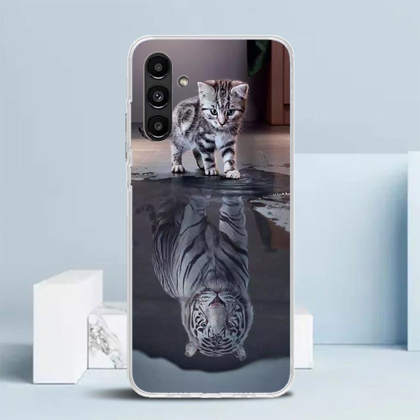 

Cool Animal Big Cat Tiger Phone Case For Samsung Galaxy A17 A37 A57 A16 A15 A14 A13 A56 A55 A54 A53 A36 A35 A34 A33 A26 A25 A24 Samsung A56
