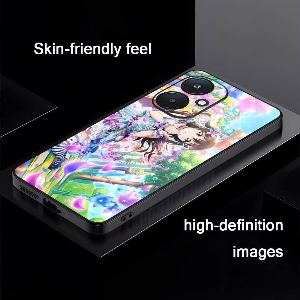 Anime Beliebtes LoveLive Handyhülle Für Xiaomi Redmi 14C 13C 12C Note14 13 12 11 10 Pro Plus S Weiche Schwarze Handyhülle