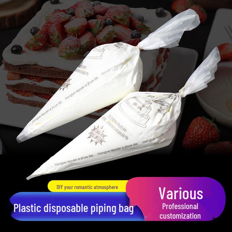 Thickened Explosion-Proof Disposable Pastry Piping Bag for Cakes