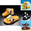 Comfortable Boys Summer Slippers For Kids With Cartoon Superhero Design In Multiple Colors And Sizes