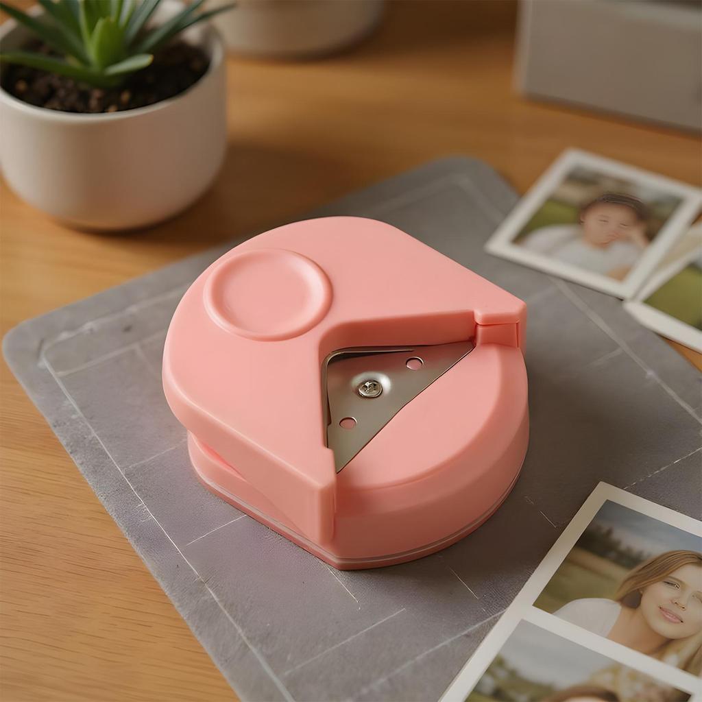 R4mm Corner Rounder Punch Portable Round Corner Cutter Professional Edge Rounding Tool for Paper Craft, Cardstock Photo Laminate