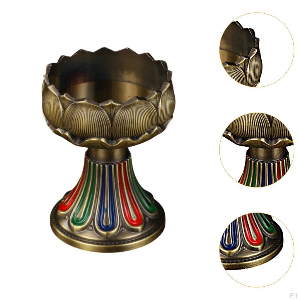Butter Lamp Holder for Buddhist Altar and Home Decoration