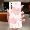Coque Pour Realme 6 6i 6s 6 Pro Fleur Papillon Nœud Étuis Téléphone Realme6 6Pro 6S 6i Capa Silicone Souple TPU Transparent Gelée Housse