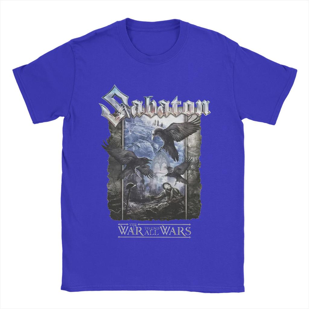 S-Sabatoned The War To End All Wars  Graphic Printing T Shirts for Men Women  100% Cotton  Tee Shirt Clothing